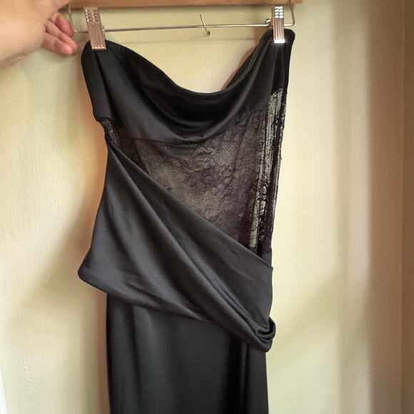 Peppermayo Black Strapless Maxi Dress - Picture 4 of 9